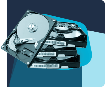 Opened up harddrives